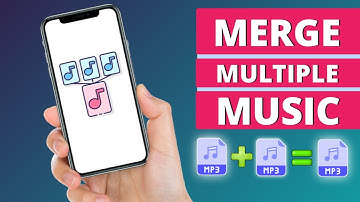 How to Join/Merge multiple Audio files into ONE on Mobile Phone