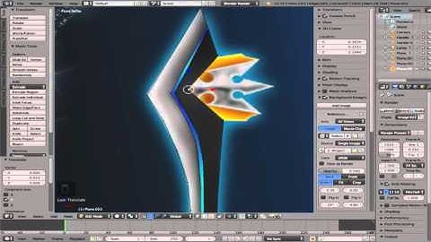 Part 05 - Modelling the Blade Edge on Blender [3D keyblade Tutorial]