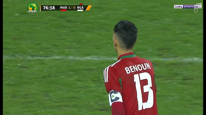 ملخص مباراة | المغرب 4-0 نيجيريا - نهائي بطولة افريقيا للمحليين - جواد بده