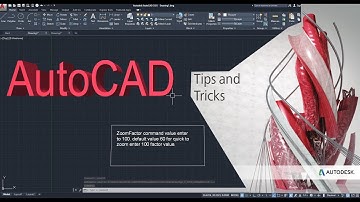 Autodesk AutoCAD 2020 zoom factor