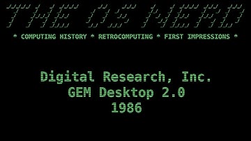 GUI History - GEM Desktop 2