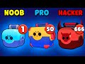 NOOB vs PRO vs HACKER - Brawl Stars