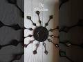 Beautiful miror wall hanging decor 😱#diycrafts#diy#yshorts