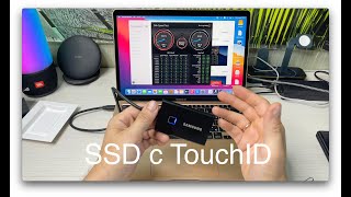 SSD со сканером отпечатка пальца! Samsung T7 Touch