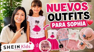Sophia probó nuevos outfits y estos fueron sus favoritos 😍 | SHEIN Kids