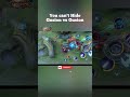 You cant hide mlbb mobilelegends gaming shortshorts