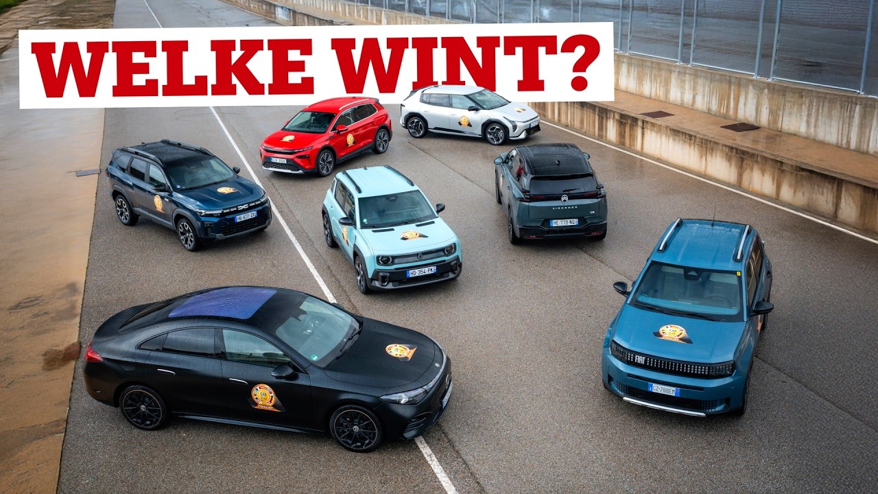 Eén van deze 7 finalisten Auto van het Jaar 2026!