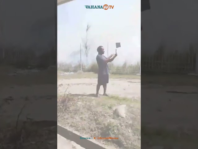 KEBAKARAN DI PAPUA, PASIEN RSUD TERPAKSA DIUNGSIKAN