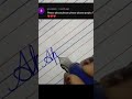 How to write the alphabet AtoZ in cursive writing.Handwriting practice #cursivehandwriting our name