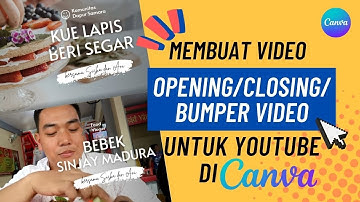 CARA MUDAH Membuat Video INTRO OPENING Youtube di CANVA #Tutorial #Canva