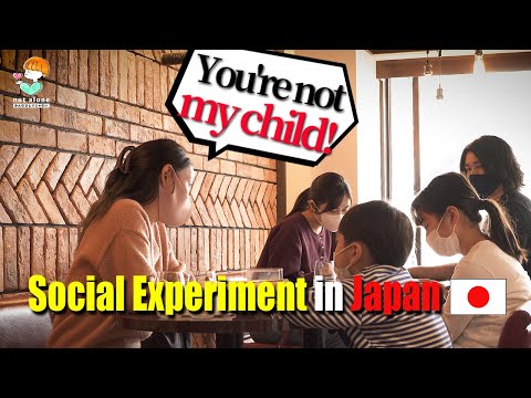 Mother hurting stepchild by not treating equally like real child. | Social Experiment in Japan