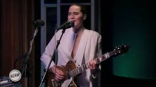 Sofi Tukker performing 