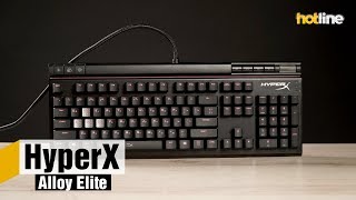 HyperX Alloy Elite - обзор игровой механической клавиатуры