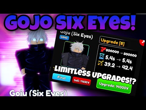 I FINALLY Evolved *MAX* Satoru Gojo (Six Eyes)! - Anime Adventures! 