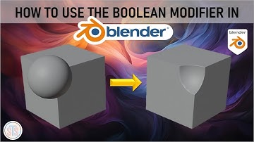How to use the Boolean Modifier in Blender | Simple Technical Solutions