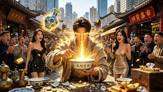 Poor man gets GOLDEN EYES,sees antiques' truth, picks bargains, beats cheaters,becomes legend#drama
