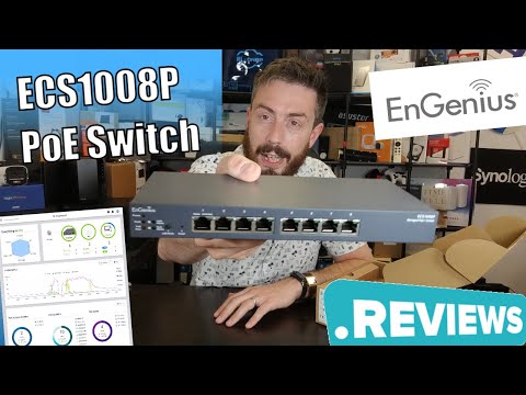 EnGenius ECS1008P 8-Port PoE Switch Review