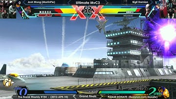 The Break #154 - UMvC3 GF - BigE Damian VS Josh Wong