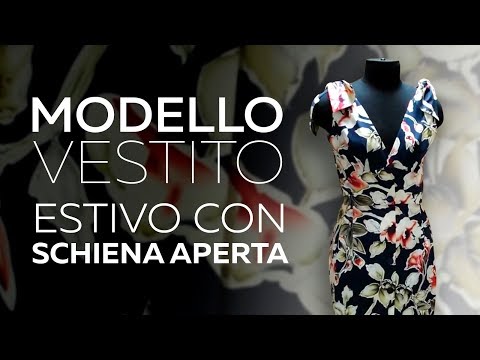 Video: Cucire Un Vestito Con La Schiena Scoperta