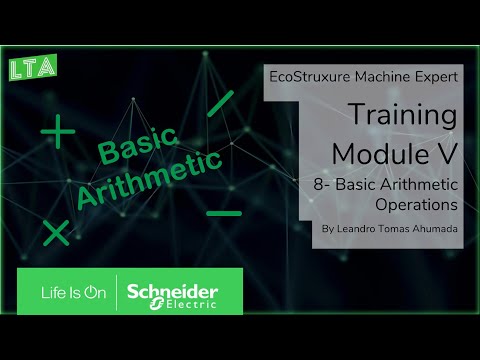 EcoStruxure Machine Expert Training - M5.8 Basic Arithmetic