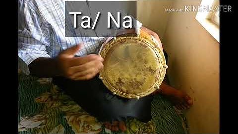 Dholak Lesson  #3  Basic Dayan bols 1 || by Sanatan Dharm