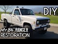 My Lifted 86' Ford Ranger (DIY Restoration)