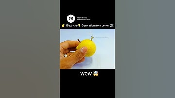 🍋 Generate Electricity from Lemon! | DIY Science Project | Easy School Model 2025