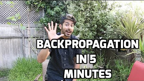 Backpropagation in 5 Minutes (tutorial)