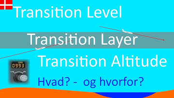 Transition altitude og transition level