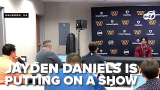 Rookie QB Jayden Daniels is the talk of the NFL