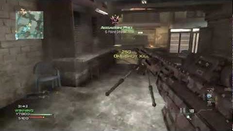 MW3 Sniper Feed On Bootleg w/ MSR