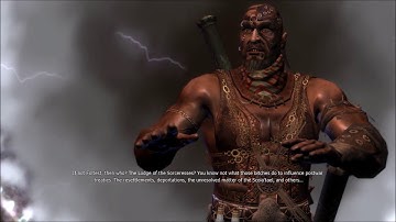 The Witcher 1 - The Unforgiven ~ Azar Javid Meeting at Salamandra Base