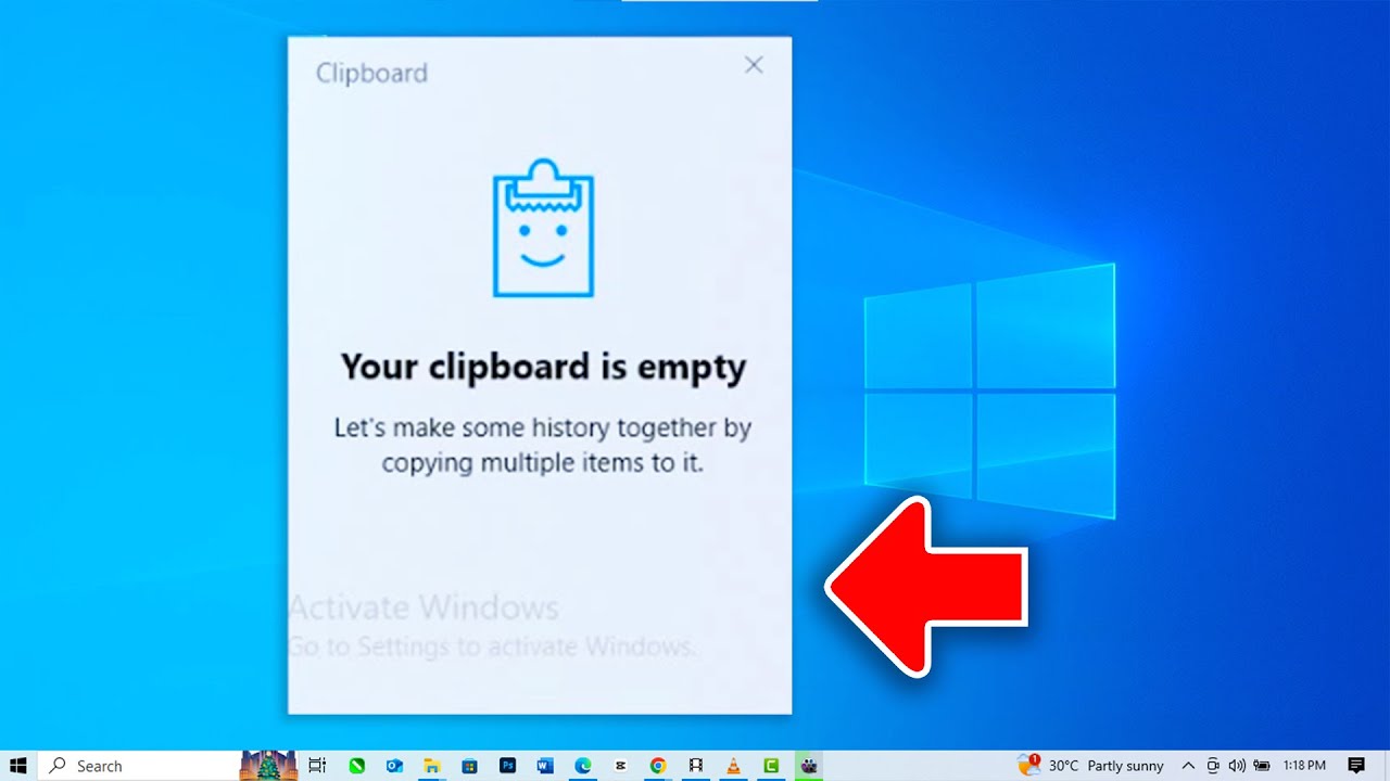 Как включить историю буфера обмена на ноутбуке с Windows