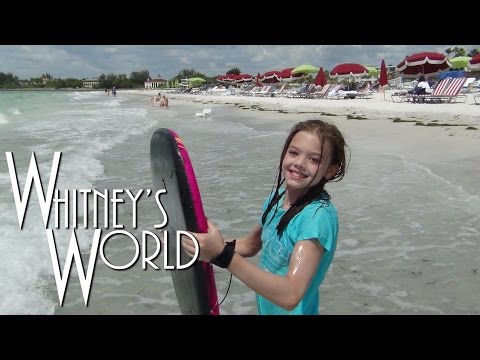 Press Handstands and Boogie Boards at the Beach | Whitney