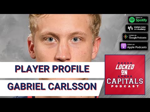 The Washington Capitals make a depth signing by signing Gabriel Carlsson
