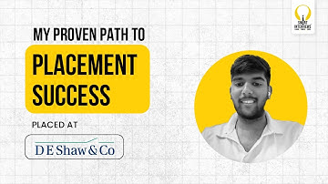 How I Got Placed at DE Shaw | Sai Charan’s Coding Journey