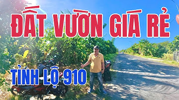 MS 10108 | Bán gấp mảnh đất đẹp tỉnh lộ 910 gần Bình Minh - Vĩnh Long giá rẻ