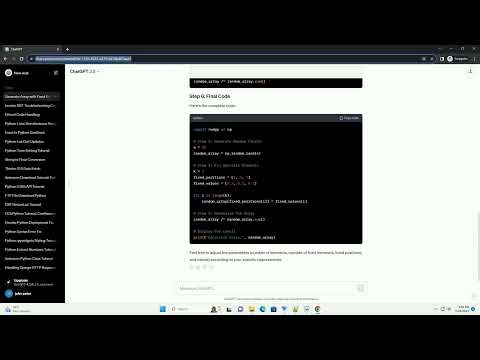 Generate an array