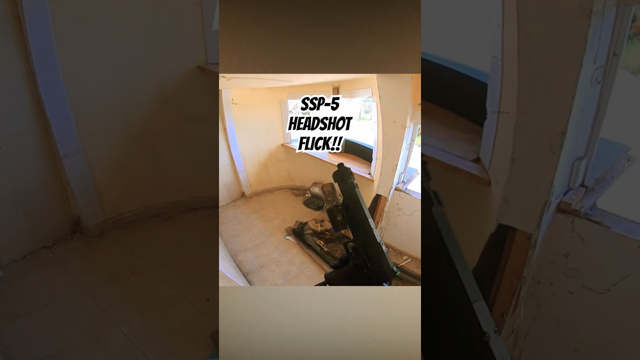 INSANE Reaction HEADSHOT flick in AIRSOFT| NOVRITSCH SSP-5 HI-CAPA!