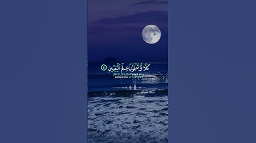 📖سورة التكاثر 🎙️ماهر المعيقلي