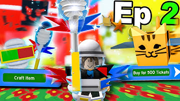 I Got Tabby Bee and MAX Porcelain Gear! - Bee Swarm Simulator Noob to Pro Episode 2