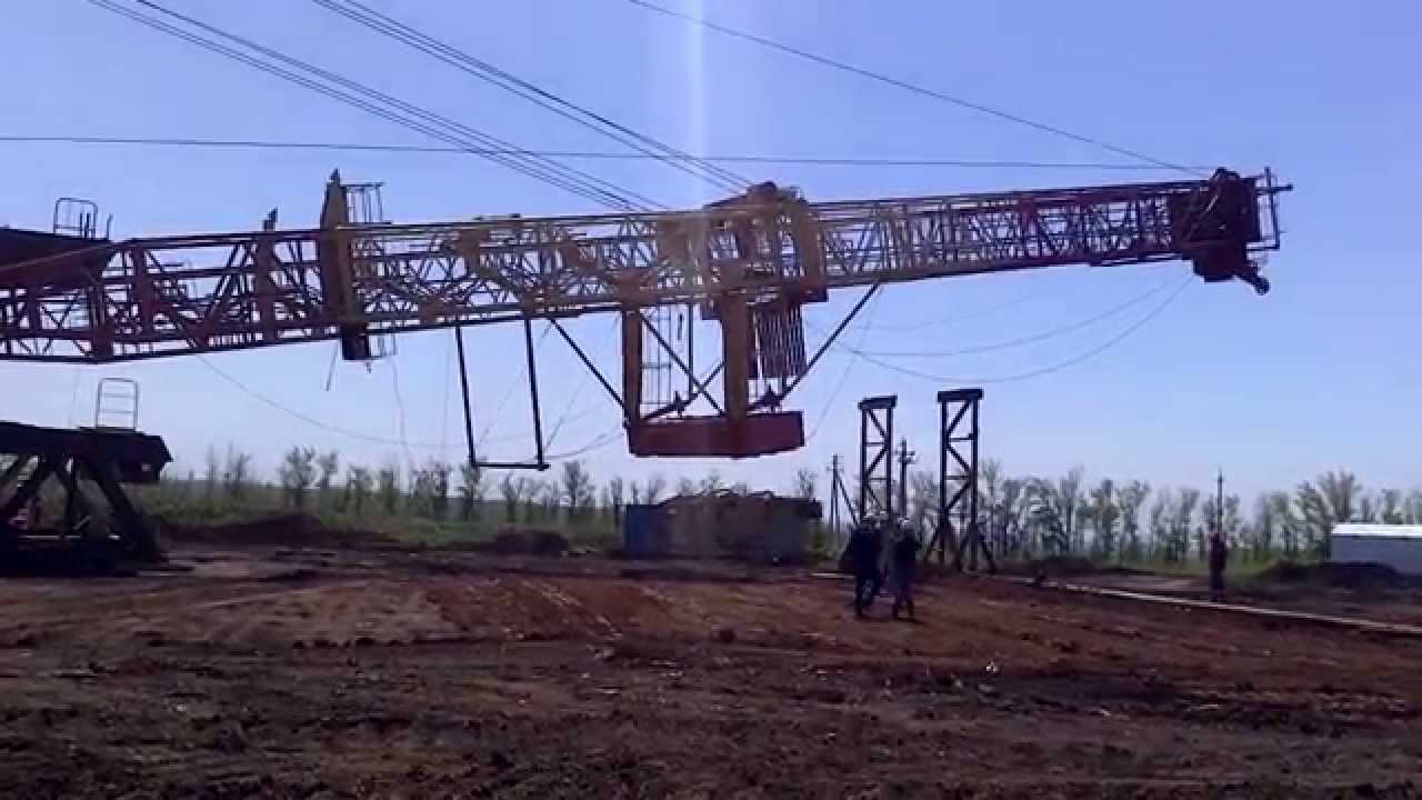 демонтаж буровой - YouTube