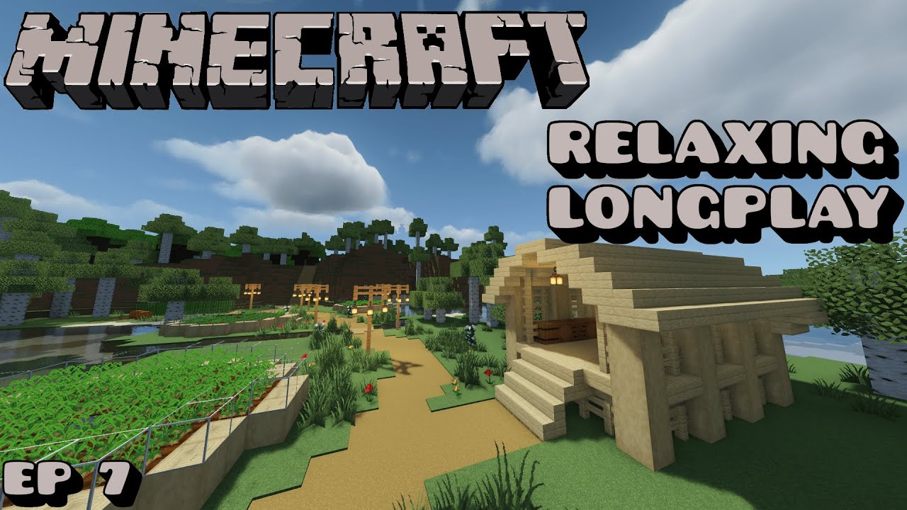 Minecraft 1.19 | Relaxing Longplay | Cozy Crop Storage | No Commentary ...