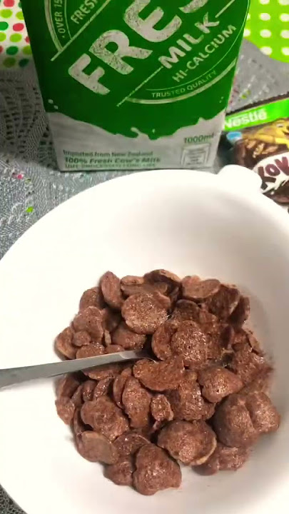 Koko Krunch Dropping in Bowl #shorts #asmr #kokokrunch