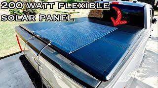 AllPowers SF200 Watt Flexible, Super Thin Solar Panel