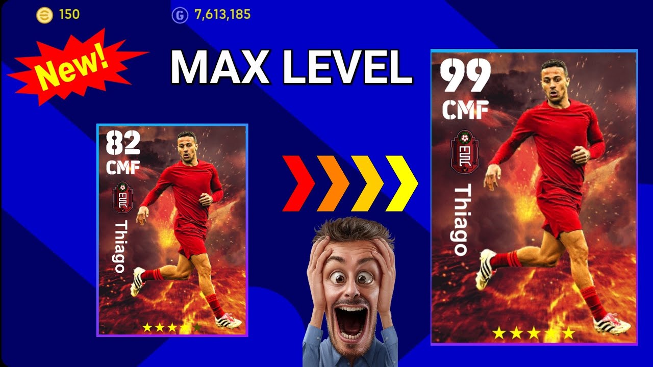 🔥NEW 🔥 How to train Thiago to max level in efootball 2023...