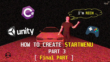Create Start Menu In UNITY Part 3 (Final Part) in Unity #tutorial  #unity  #unity3d  #games #gamedev
