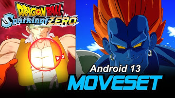 Android 13 Moveset - DRAGON BALL: Sparking! ZERO | Japanese - 4K 60FPS