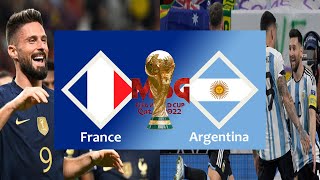 Argentina VS France | Final | FIFA World Cup Qatar 2022™ | Match Prediction | FIFA 22