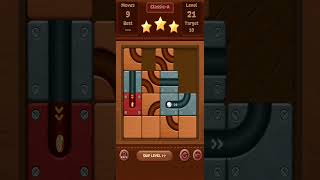 Let Me Roll : Sliding block, brain, rolling puzzle - Classic A Mode - Level 21 #Shorts screenshot 5